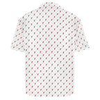 Red Lightning Men's Crinkle Hawaiian Shirt