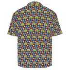 Hippie Caravan Men's Crinkle Hawaiian Shirt
