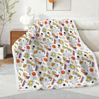 Super Dog - Double-Layer Fleece Blanket 51"x59"