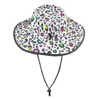 Animal Print In Colour - Wide Brim Bucket Hat Wide Brim Bucket Hat animal Printed Offshore