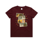 Retro Christmas Cards - Kids Youth T-shirt