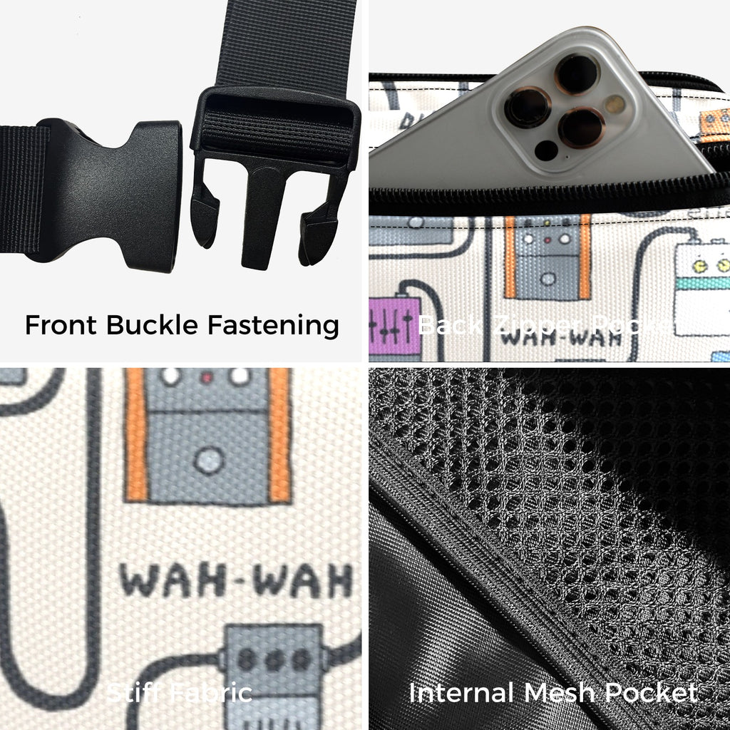 Guitar Pedals - Belt Bag