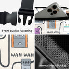 Guitar Pedals - Belt Bag