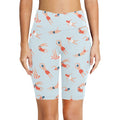 Summer Swim Women's Bike Shorts With Side Pockets Women's Bike Shorts Printed Offshore Summer