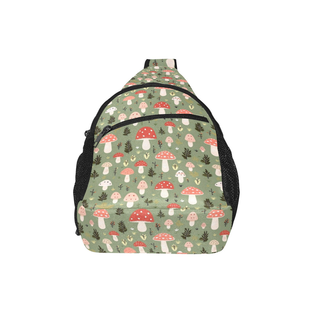Mushroom Garden - Chest Bag