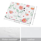Blossoms Leather Mouse Pad Leather Mouse Pad Plants Printed Offshore