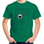 The Best Way To Spread Christmas Cheer Is Singing Loud For All To Hear - Kids Youth T-Shirt Kelly Green Kids Christmas T-shirt Christmas Printed In Australia