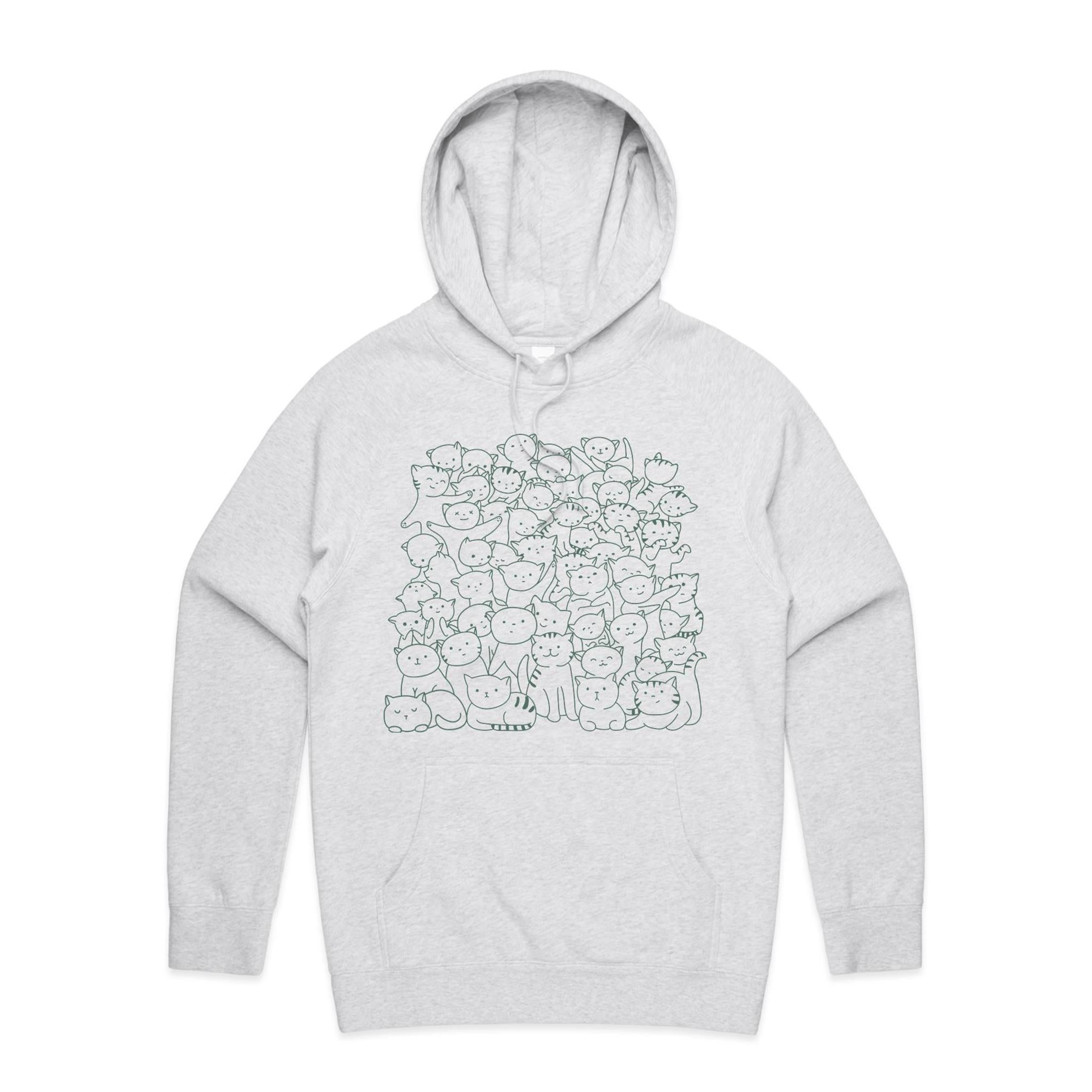 Lots And Lots Of Cats Men's AS Colour Hoodie
