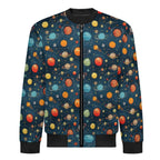 Galaxy Men's Casual Zip‑Up Bomber Jacket