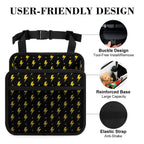 Yellow Lightning Car Seat Back Organiser Car Seat Back Organiser comic Printed Offshore