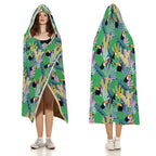 Bright Toucan Kids Hooded Blanket 100cm x 130cm Kids Hooded Blanket animal Printed Offshore
