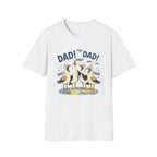 Dad Seagull Unisex T-Shirt White Unisex Adult T-shirt animal Dad Globally Fulfilled