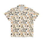 Lots Of Cats Senior Kids Hawaiian Shirt Senior Kids Hawaiian Shirt 8-15 animal Printed Offshore