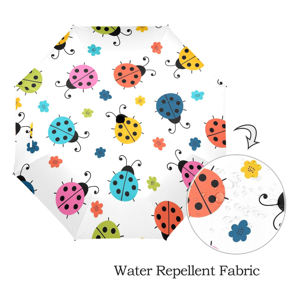 Ladybugs - Semi-Automatic Foldable Umbrella (Model U12) Semi-Automatic Foldable Umbrella (U12)