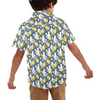 Lemon Seagull Junior Kids Hawaiian Shirt