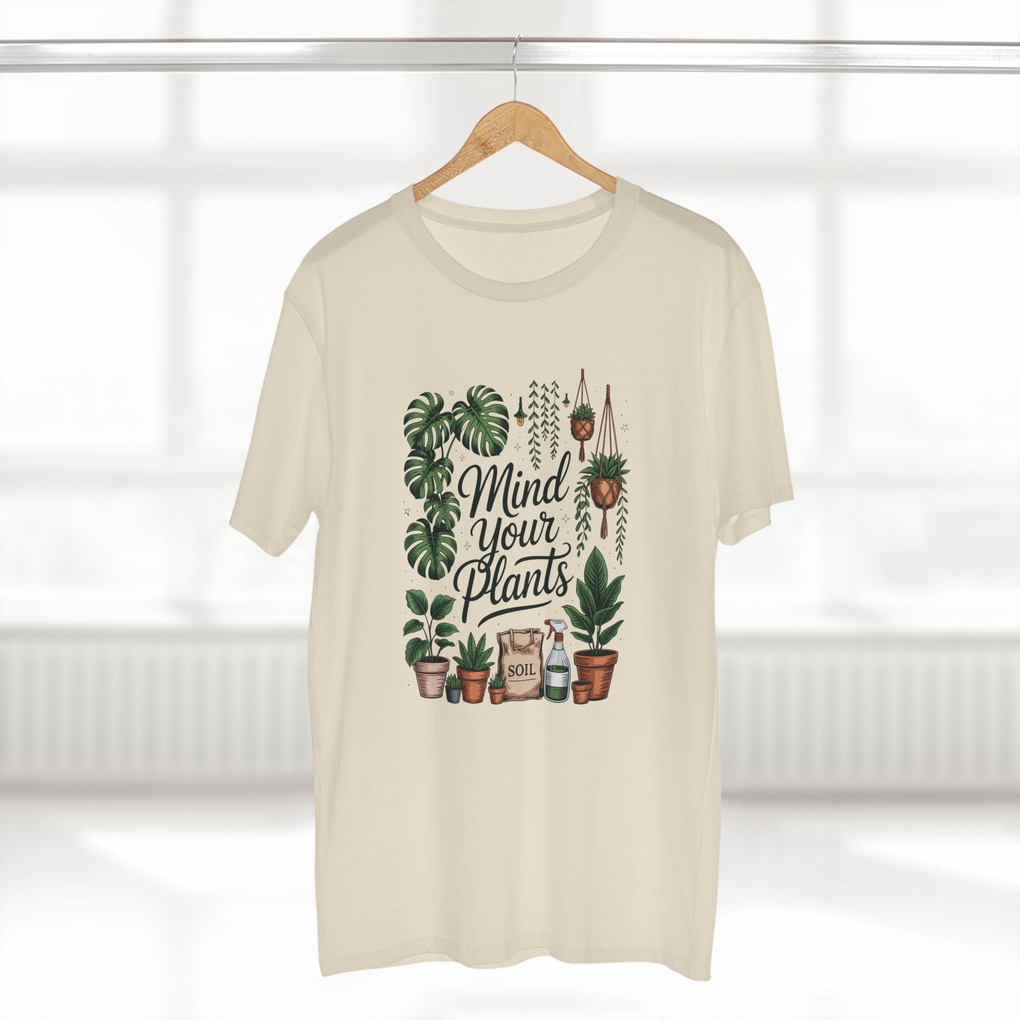 Mind Your Plants - Mens Adult Staple Tee