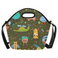 Monsters Neoprene Lunch Bag One Size Neoprene Lunch Bag Printed Offshore Sci Fi