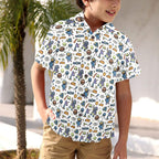 All About Space Junior Kids Hawaiian Shirt