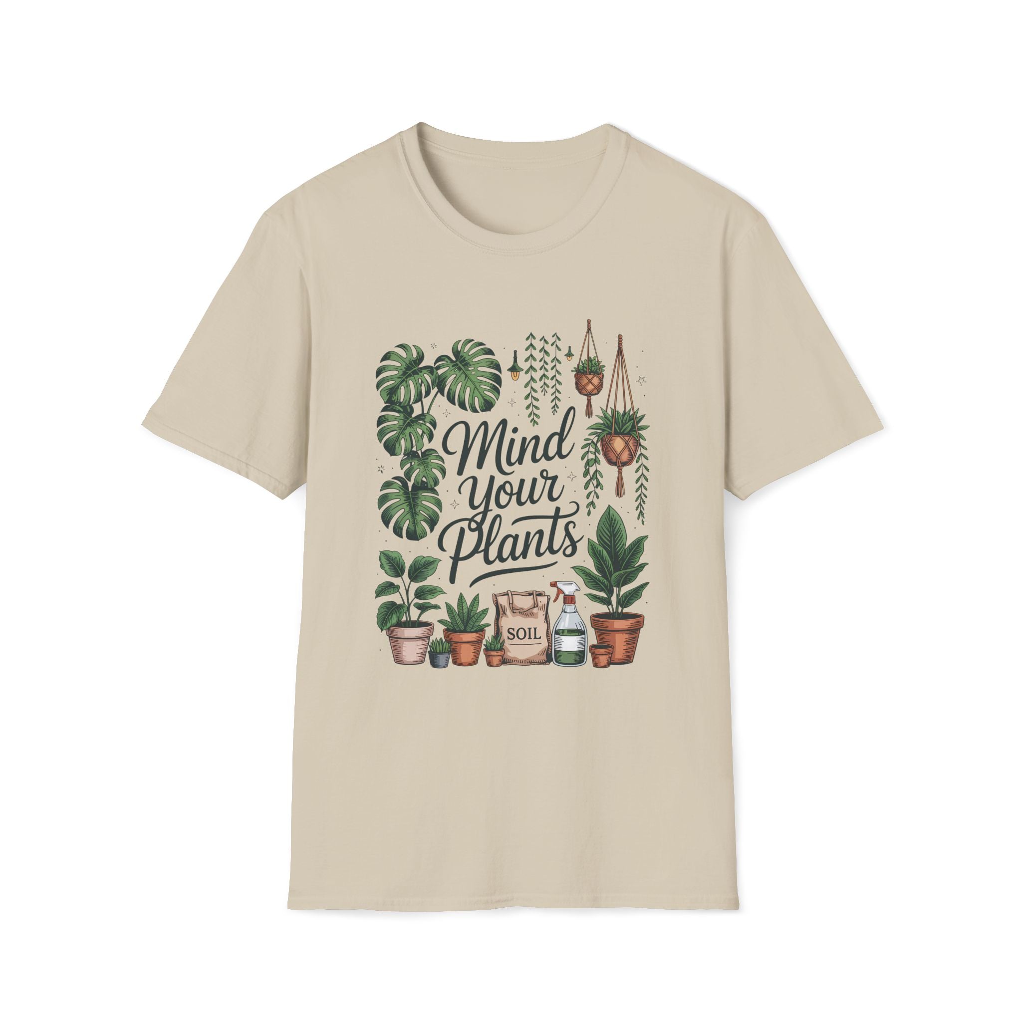 Mind Your Plants - Unisex Softstyle T-Shirt