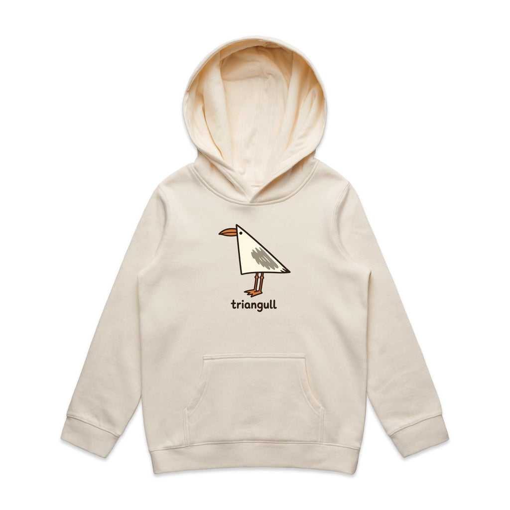 Triangull Geometry Seagull Kids AS Colour Hoodie