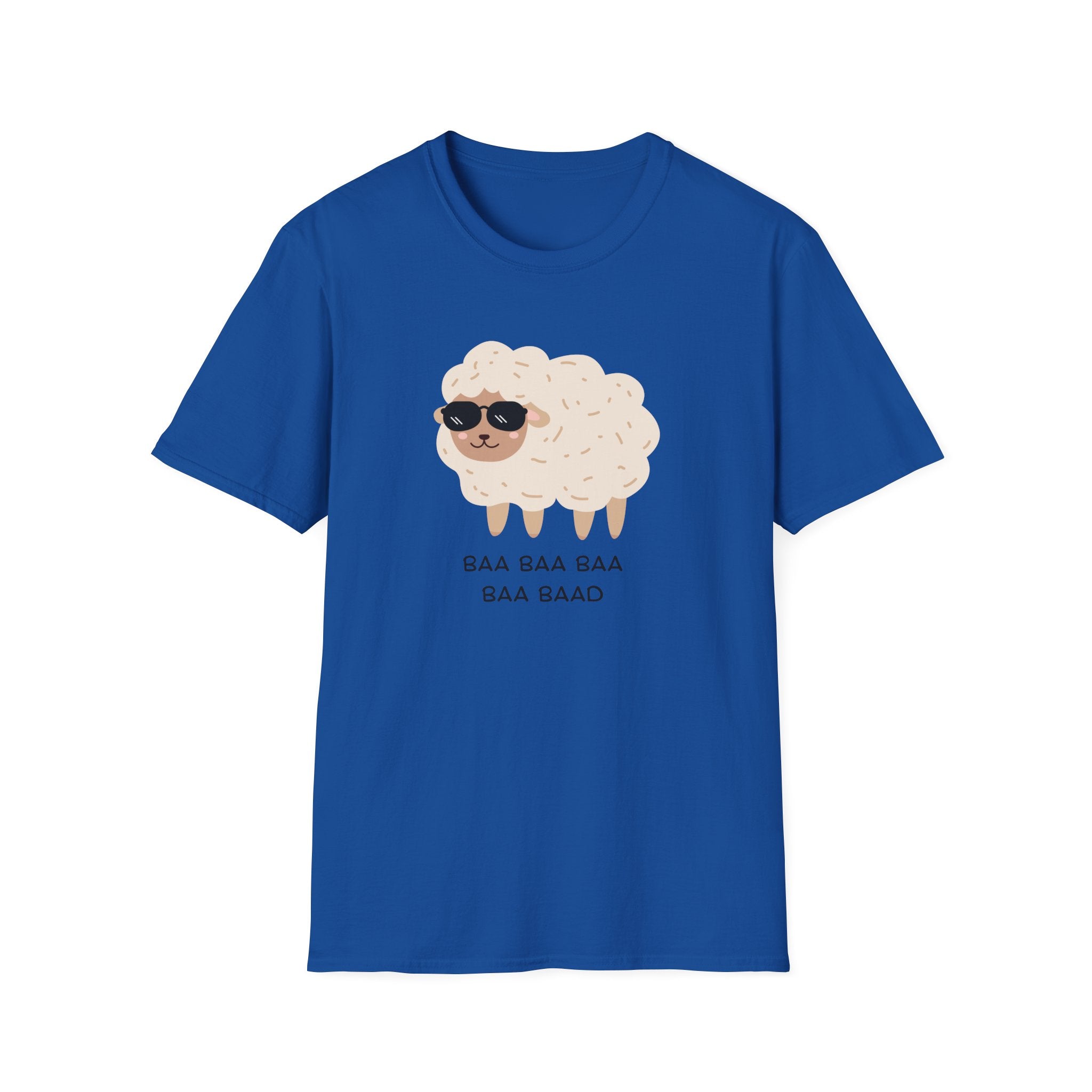 Sheep, Baa Baa Baa Baa Baad - Unisex Softstyle T-Shirt