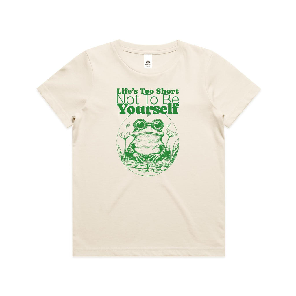 Life's Too Short Not To Be Yourself - Kids Youth T-shirt