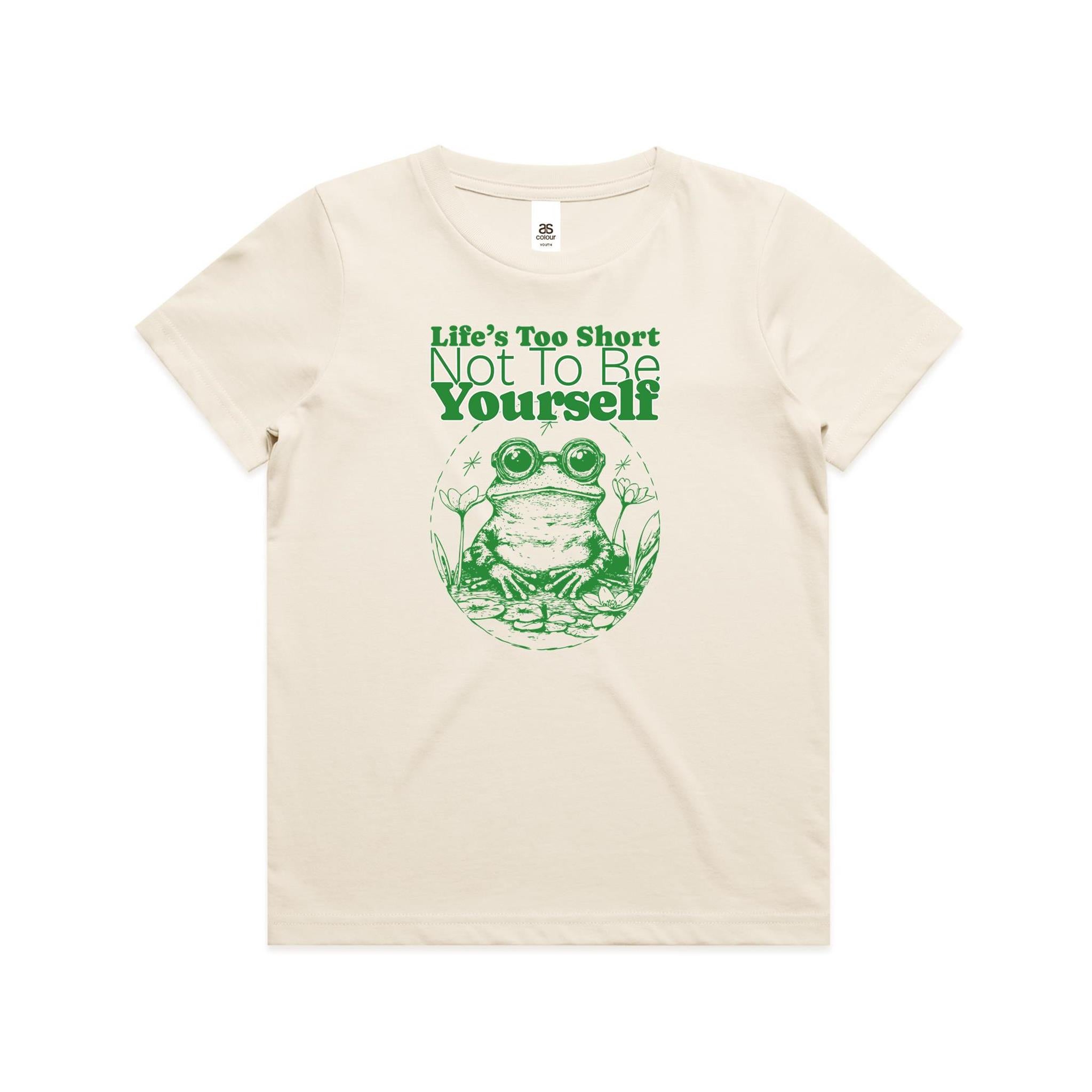 Life's Too Short Not To Be Yourself - Kids Youth T-shirt