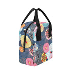 Abstract Floral - Zipper Lunch Bag Zipper Lunch Bag Printed Offshore