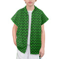 Aliens Senior Kids Hawaiian Shirt