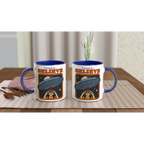 Personalise - I Want To Believe - White 11oz Ceramic Mug Personalised Mug customise Globally Fulfilled personalise Sci Fi