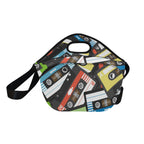 Cassette Tapes - Neoprene Lunch Bag Neoprene Lunch Bag Printed Offshore