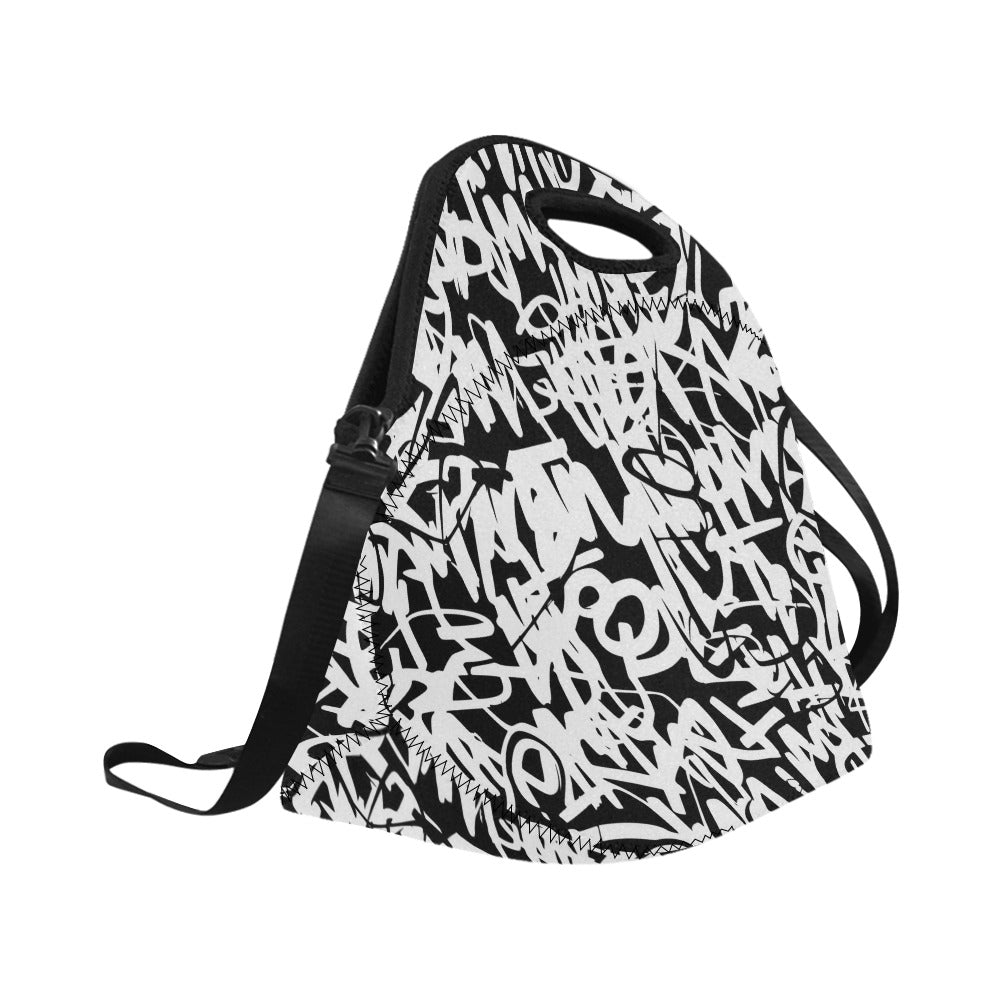 Graffiti - Neoprene Lunch Bag Neoprene Lunch Bag Printed Offshore
