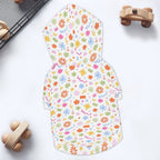 Abstract Colourful Shapes Pet Hoodie (Large Size)