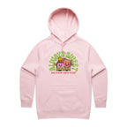 Always Sweet Never Bitter - Womens Hoodie Pink Womens Hoodie Coffee Food Printed In Australia