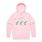 Duck Duck Goose - Mens Hoodie Pink Mens Hoodie animal Printed In Australia