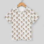 Quokkas Kids Cotton Short Sleeve Shirt