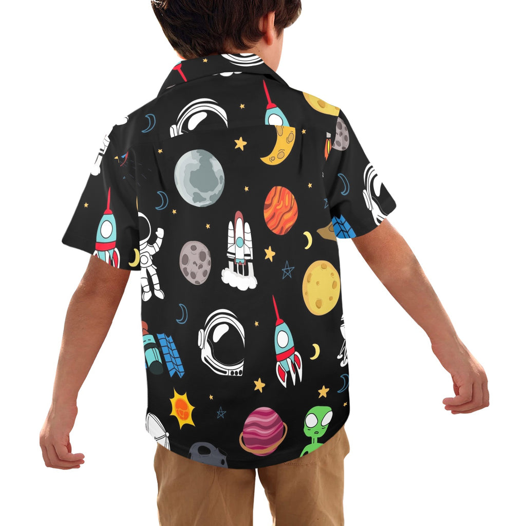Kids Space - Junior Kids Hawaiian Shirt