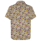 Pretty Moths Women's Collared Pocketless Short Sleeve Shirt