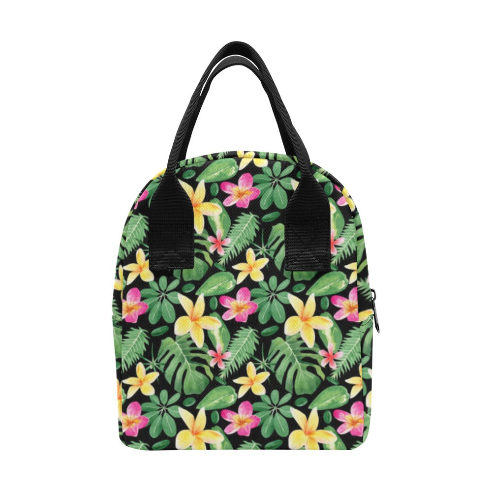 Frangipani - Zipper Lunch Bag Zipper Lunch Bag Printed Offshore