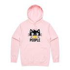 Ew People, Cat - Mens Hoodie Pink Mens Hoodie animal Printed In Australia