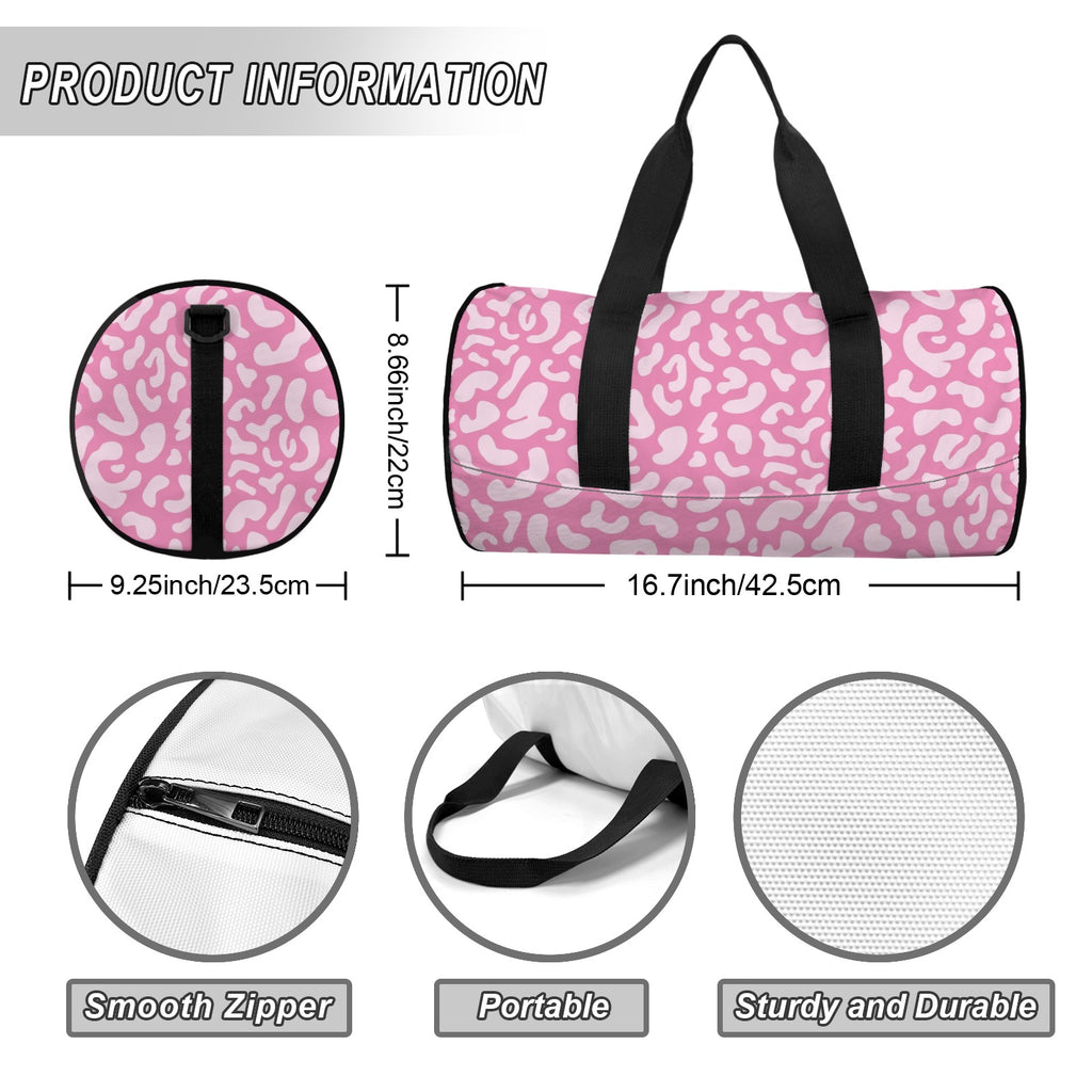 Pink Leopard Duffle Bag Duffle Bag Printed Offshore