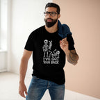 Skeleton, I've Got Your Back - Mens Adult Staple Tee