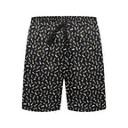 Chess Pattern Men's Mid-Length Beach Shorts Men's Mid-Length Beach Shorts Chess Games Printed Offshore