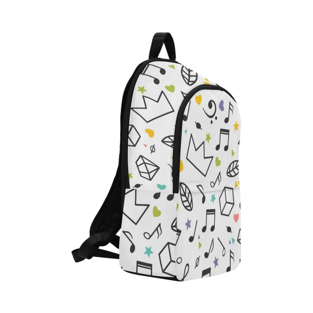 Music Time - Fabric Backpack