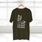 Skeleton, I've Got Your Back - Mens Adult Staple Tee
