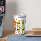 Cute Crayon Characters Small Stainless Steel Travel Mug Cup 12oz/350ml