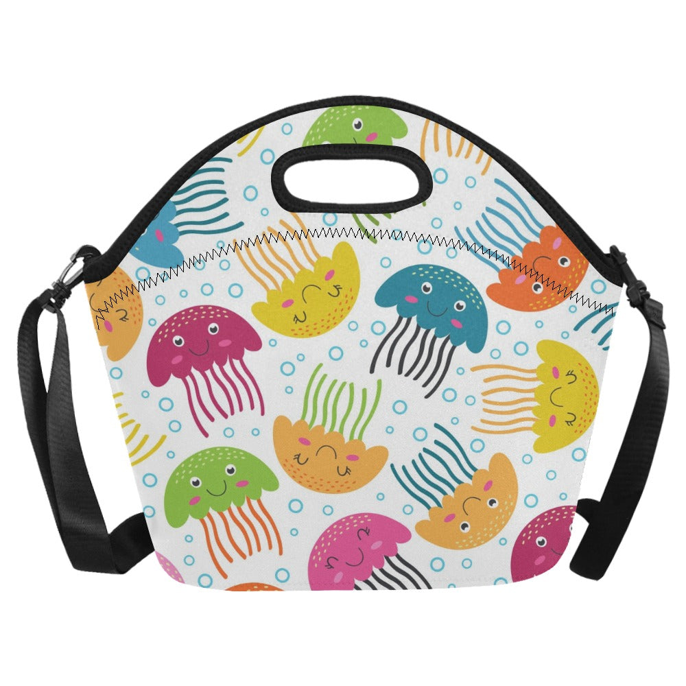 Jellyfish - Neoprene Lunch Bag Neoprene Lunch Bag Printed Offshore
