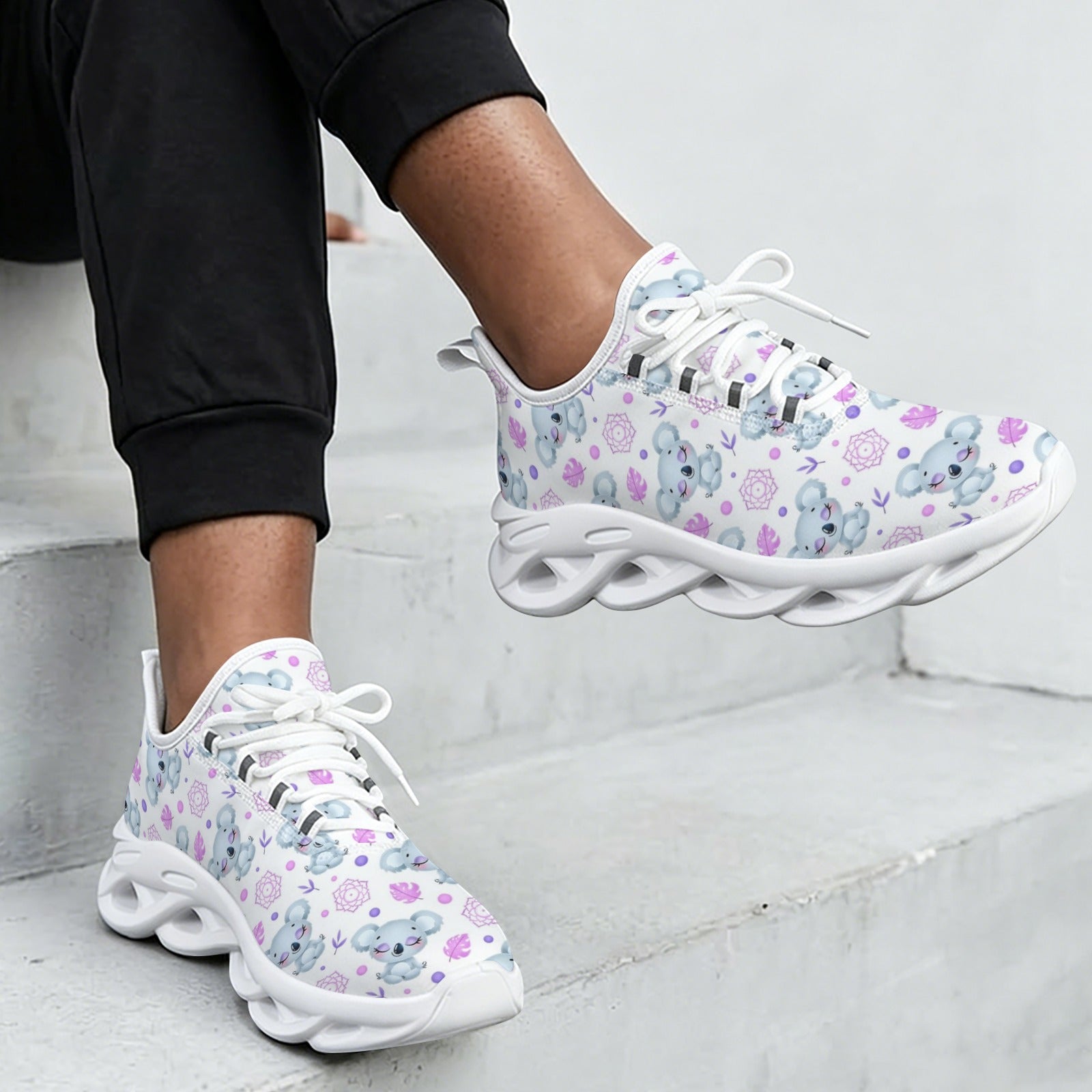 Zen Koala Women's Twisted Sole Sneakers