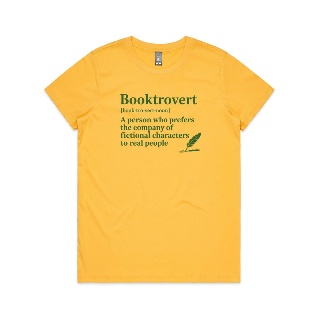 Booktrovert, Book Introvert - Womens T-shirt