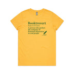 Booktrovert, Book Introvert - Womens T-shirt